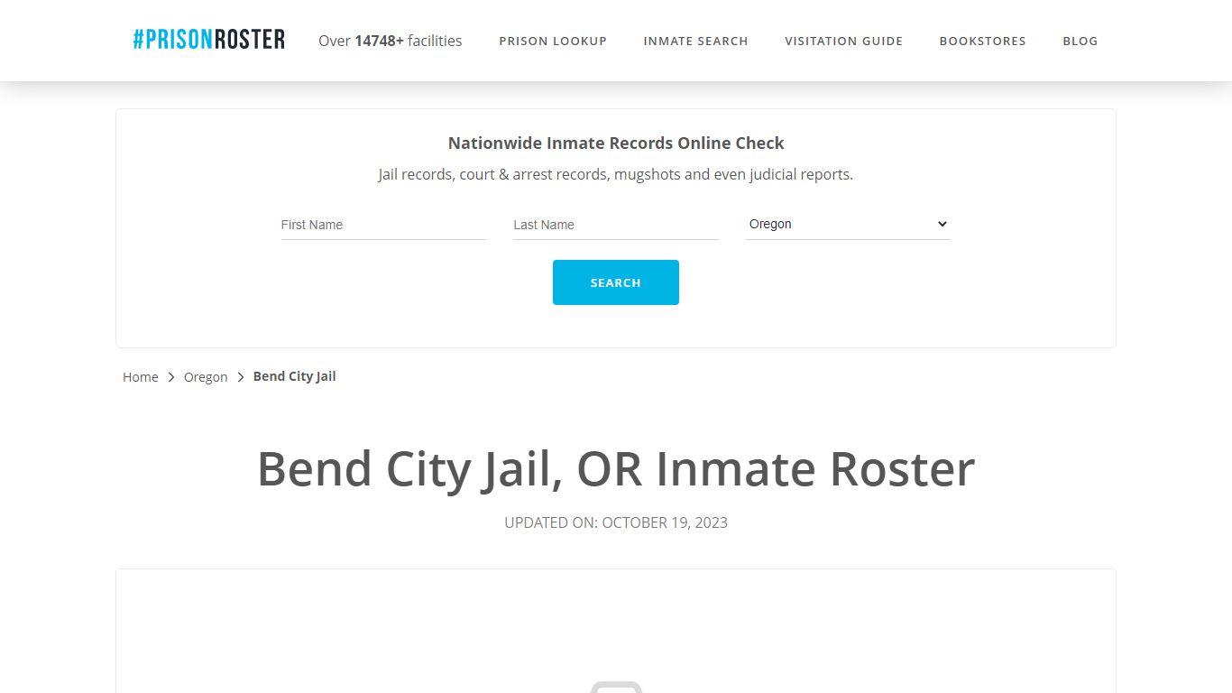 Bend City Jail, OR Inmate Roster - Prisonroster